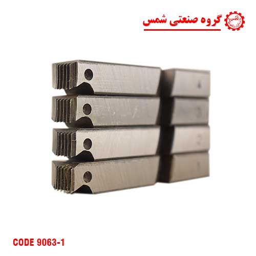 پارچه حدیده برقی لوله سایز 1/2 2 الی 4 اینچ لوله اب BSPT