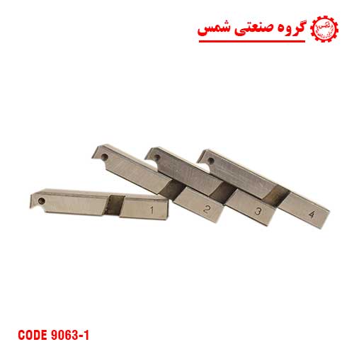 پارچه حدیده برقی لوله سایز 1/2 2 الی 4 اینچ لوله اب BSPT
