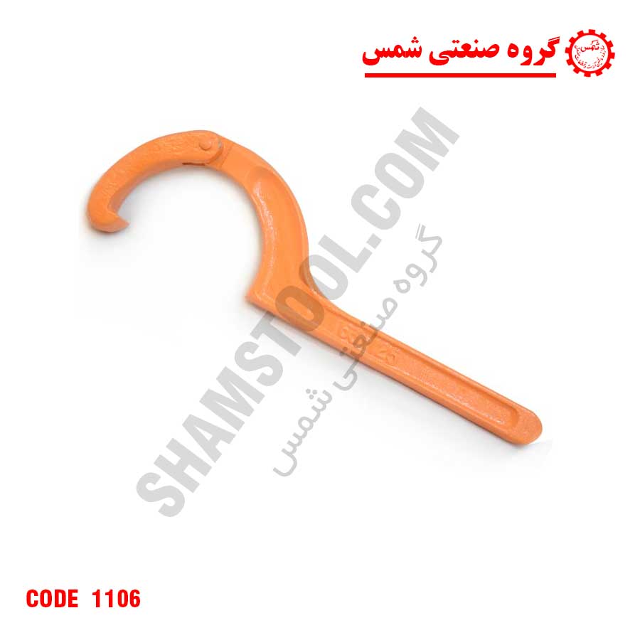 آچار اتصالات پلی اتیلن متحرک سایز 63 - 125