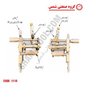 اتو اسکراپر دورانی پلی اتیلن سایز 63-250 میلیمتر اسکراپر دورانی لوله پلی اتیلن