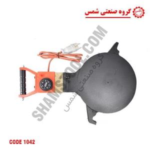 صفحه داغ پلی اتیلن سایز 250 میلیمتر شاخدار صفحه داغ لوله پلی اتیلن شاخک دار سایز 250 میلیمتر