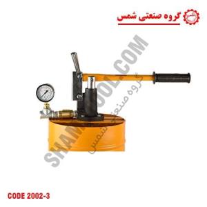 تست پمپ دستي 25 بار فلزي دستگاه تست لوله 25 بار