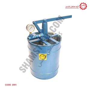 دستگاه تست لوله فلزی 10 بار شمس تست لوله 10 بار