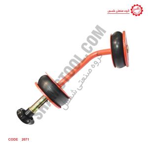 استاپر 45 درجه لوله پوش فیت 75 میلیمتر